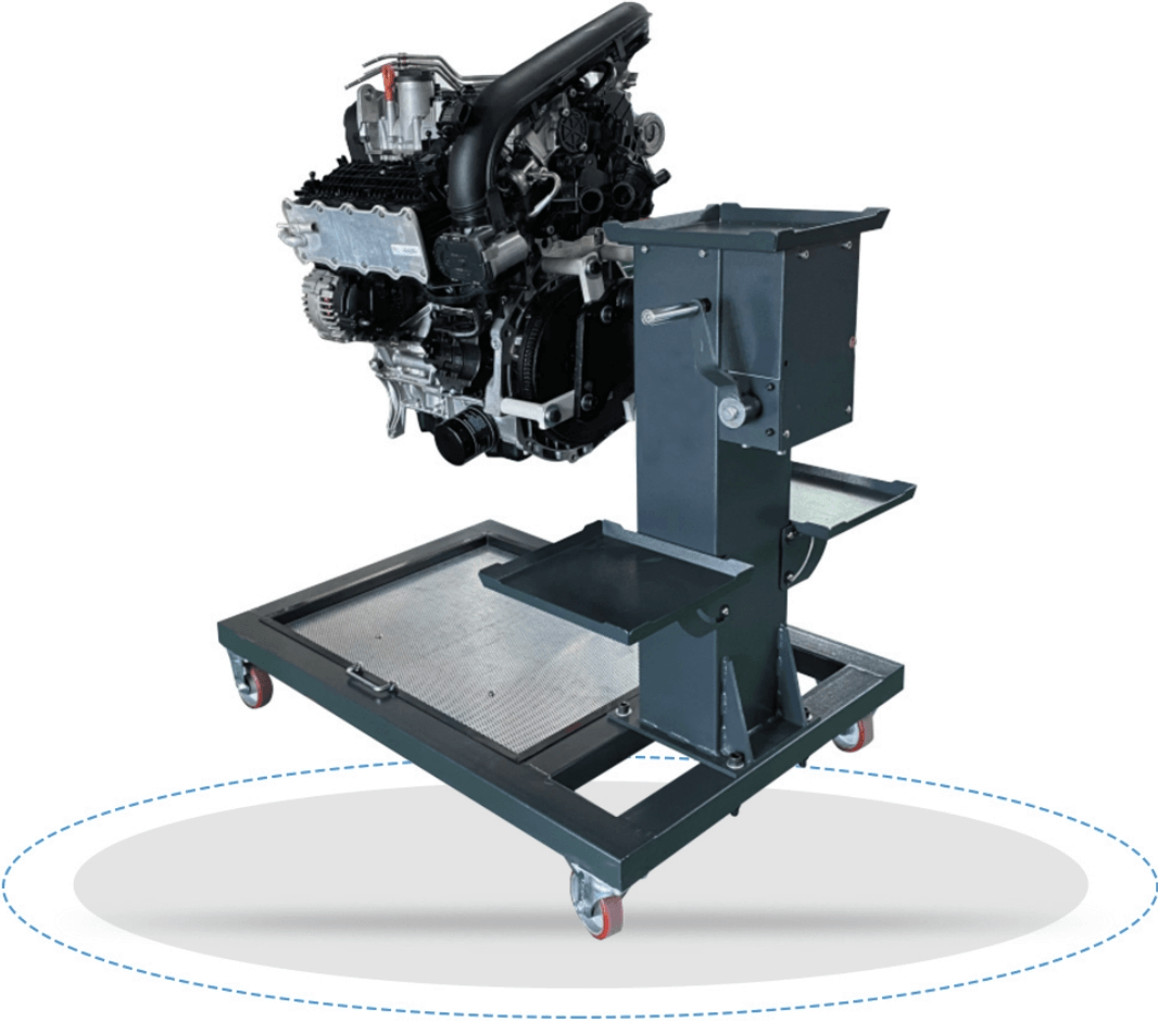 Anatomía de un motor de gasolina con control electrónico